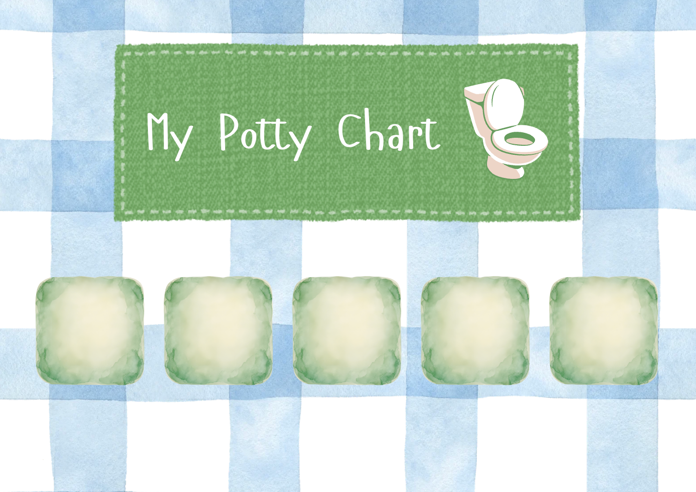 Potty Training Reward Chart (Printable)