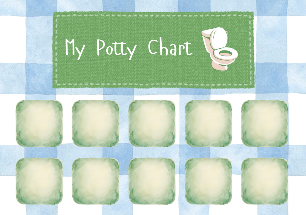 Potty Training Reward Chart (Printable)